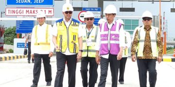 Ditargetkan Rampung Akhir April, Jokowi Tinjau Tol Pku-Dumai