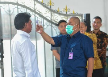 Semua Tamu Istana Dicek Suhu Tubuh, Mulai Paspampres hingga Menteri