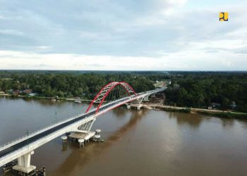 Terpanjang di Kalteng, Jembatan Tumbang Samba Segera Beroperasi