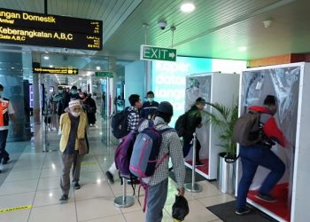 Angkasa Pura II Sediakan Bilik Penyemprotan Disinfektan Berjalan