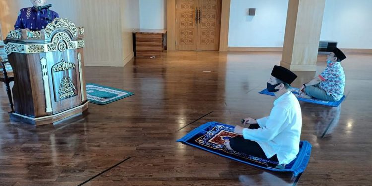 Catatan Egy Massadiah dari Lokasi Shalat Ied Fitri Ka Gugus Tugas Covid 19