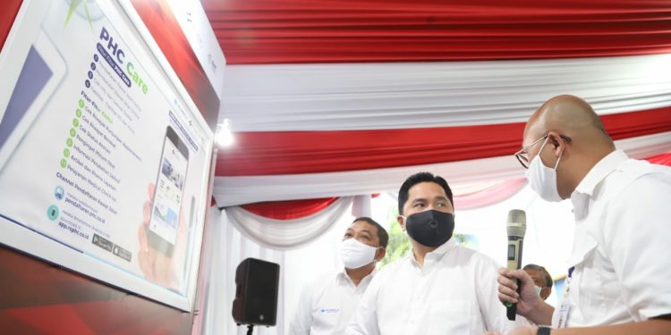 Erick Thohir Sebut Lab Corona Surabaya Terbaik di Dunia