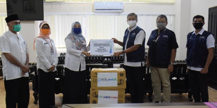 ITDC Salurkan 21 Ribu Masker untuk 11 RS di Bali-NTB