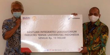 Pertamina Sumbang Rp10 M Bantu Pembangunan Laboratorium FT UI