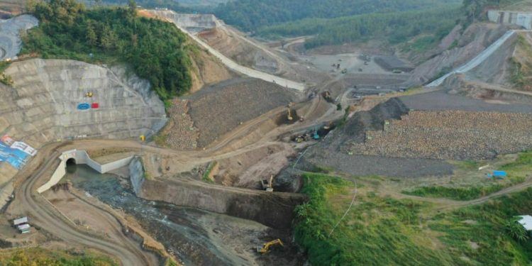 Bendungan Cipanas Sumedang Ditargetkan Selesai Akhir 2022