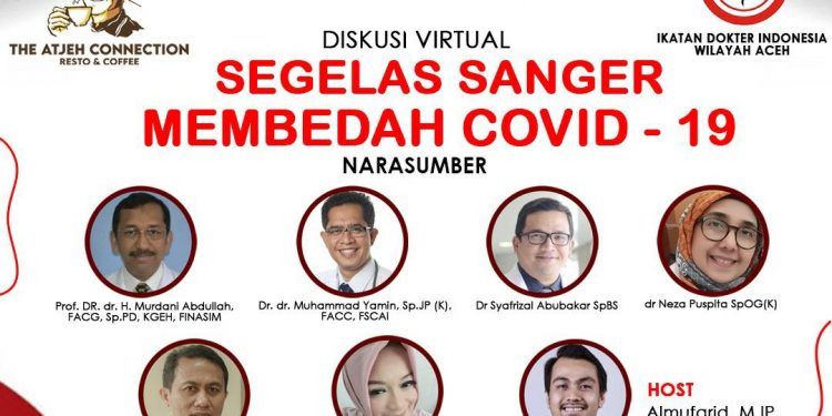 Bedah Covid-19, The Atjeh Connection dan IDI Gelar Diskusi Virtual