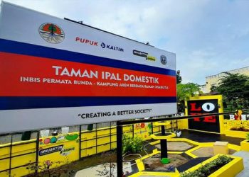 Wujudkan Lingungan Tanpa Limbah, Pupuk Kaltim Bangun IPAL Domestik