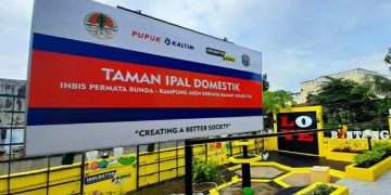 Wujudkan Lingungan Tanpa Limbah, Pupuk Kaltim Bangun IPAL Domestik