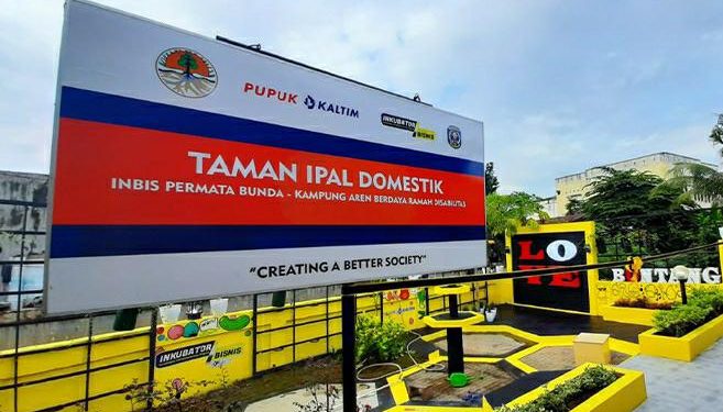 Wujudkan Lingungan Tanpa Limbah, Pupuk Kaltim Bangun IPAL Domestik