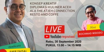 Jam 1 Siang ini, Live Diplomasi Kuliner ala The Atjeh Connection