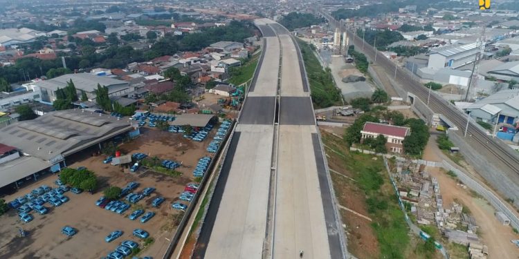 Konstruksi Jalan Tol Cengkareng-Batuceper-Kunciran Capai 86,46 Persen