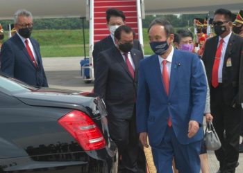 Pramono Anung Sambut PM Jepang Yoshihide Suga