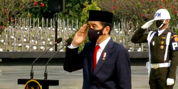 Presiden Jokowi Pimpin Upacara Peringatan Hari Pahlawan