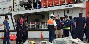 [Foto] Bagian Pesawat Sriwijaya Air SJ182