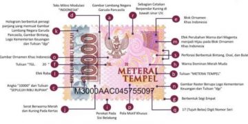 Inilah Tampilan Meterai Baru Rp10.000