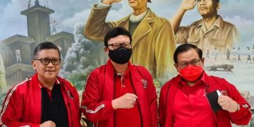 Kekompakan 3 Sekjen PDI Perjuangan