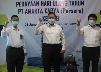 Amarta Karya Optimis Raih Pendapatan Rp1,5 Triliun di 2021
