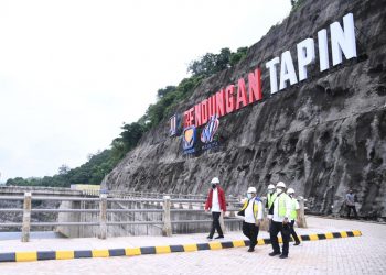 Bendungan Tapin Dukung Ketahanan Pangan dan Pengendalian Banjir di Kalsel