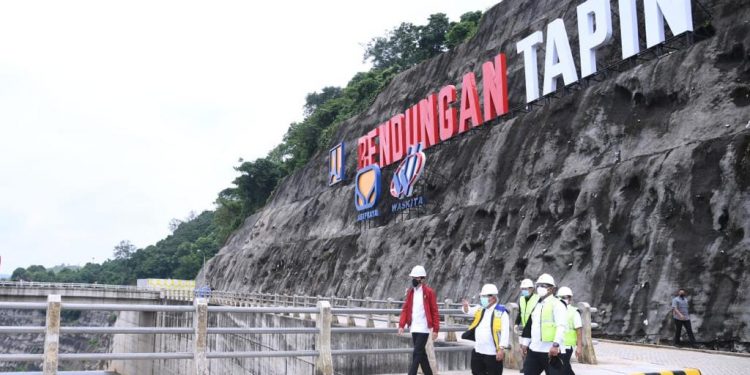 Bendungan Tapin Dukung Ketahanan Pangan dan Pengendalian Banjir di Kalsel