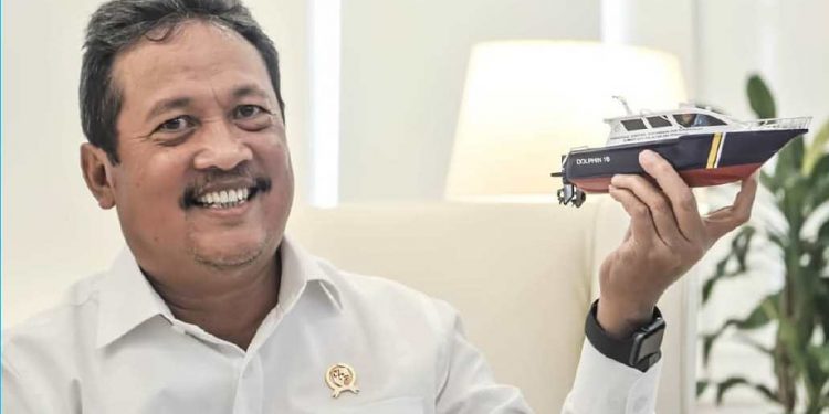 1 Bulan Jadi Menteri, Trenggono Tangkap 7 Kapal Ilegal