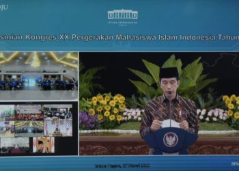 Pesan Presiden Jokowi di Kongres PMII