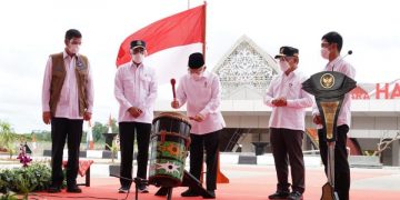Gantikan Bandara Beringin, Wapres Resmikan Bandara HM Sidik