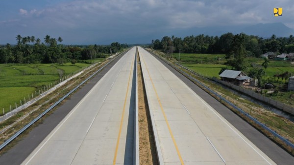 Jalan Tol Banda Aceh-Sigli Seksi 3 Beroperasi
