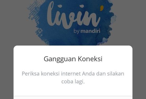 Aplikasi e-Banking Livin Eror, Mandiri Beri Solusi