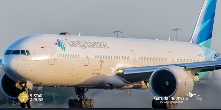 Pesawat Garuda Berbadan Lebar Mulai Terbangi Jakarta-Denpasar