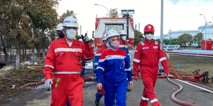 Dirut Pertamina Turun Langsung Pastikan Penanganan Kilang Balongan