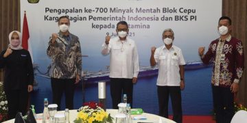 Pengapalan ke 700, Blok Cepu Produksi Minyak 475 Juta Barel