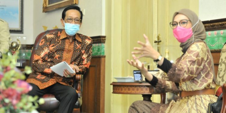 Bahas Percepatan Vaksinasi Disabilitas, Stafus Presiden Temui Sultan HB X