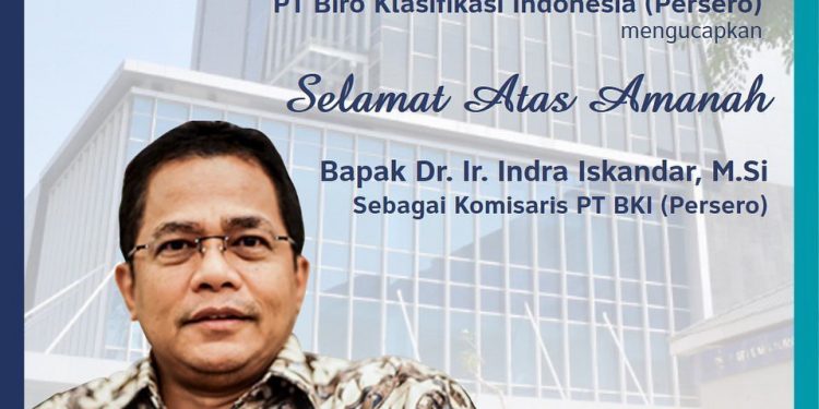 Sekjen DPR Indra Iskandar Jadi Komisaris BUMN PT BKI