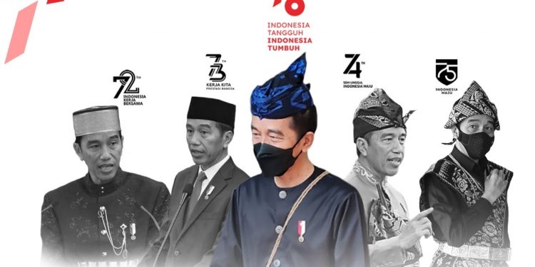 Deretan Baju Adat yang Pernah Dikenakan Jokowi Saat Pidato Kenegaraan