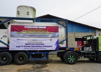 Pupuk Indonesia Sudah Salurkan 286 Ton Oksigen