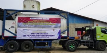 Pupuk Indonesia Sudah Salurkan 286 Ton Oksigen