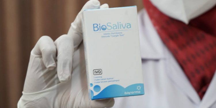 BioSaliva, Alat Tes PCR Metode Kumur Produksi Bio Farma