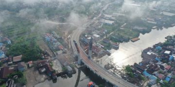 WIKA Rampungkan Jembatan Cable Stayed Melengkung Pertama di RI