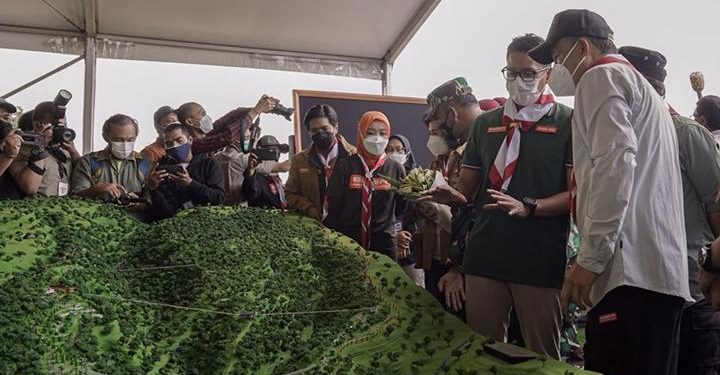 Indonesia Bangun Jembatan Gantung Terpanjang di Dunia