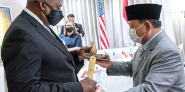 Bertemu di Bahrain, ini Pembicaraan Menhan RI dengan Amerika