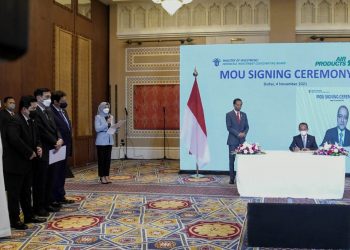 Jokowi Saksikan 14 Pertukaran MoU di Dubai