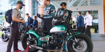 Jokowi Tunggangi Custom Jajal Bypass BIL-Mandalika