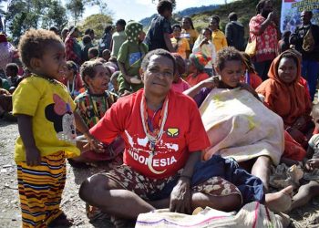 Brantas Abipraya Tumbuhkan Keceriaan Awal Tahun di Papua