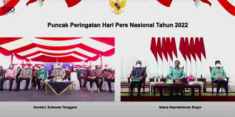 Jokowi: Insan Pers Telah Bangun Optimisme Masyarakat Hadapi Covid-19