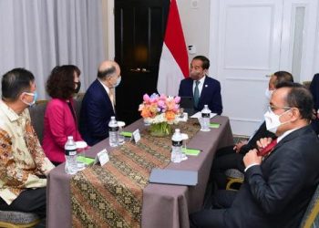 Jokowi Bertemu CEO Air Products di AS