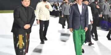 Erick Dampingi Jokowi Buka Festival Tradisi Islam Nusantara