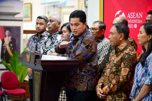 Erick: Pemerintah Dukung Penuh Transformasi Sepak Bola