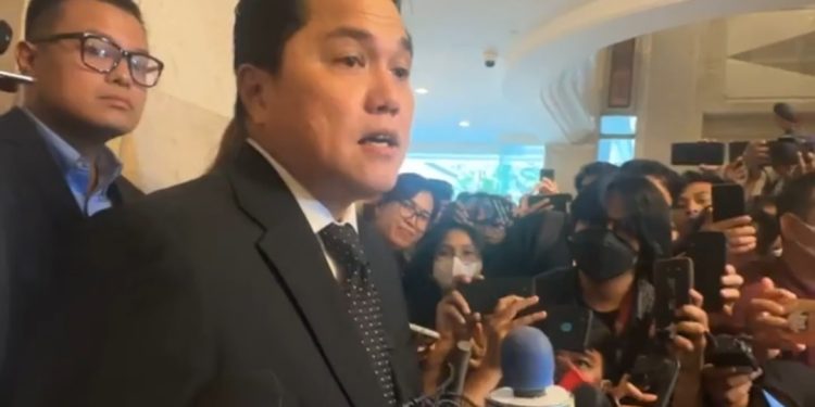 Jadi Ketum PSSI, Erick Thohir: Belum Ada Kemenangan Hari Ini, Sepak Bola Masih Butuh Kerja Keras