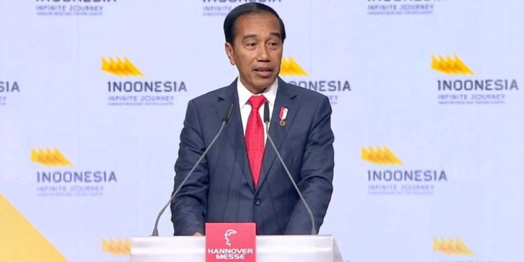Buka Hannover Messe, Jokowi Ajak Investor Bangun Ekonomi Hijau