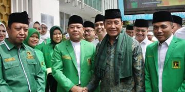 Wiranto Lega Usai Serahkan Lebih 100 Nama Eks Kader Hanura jadi Kader PPP